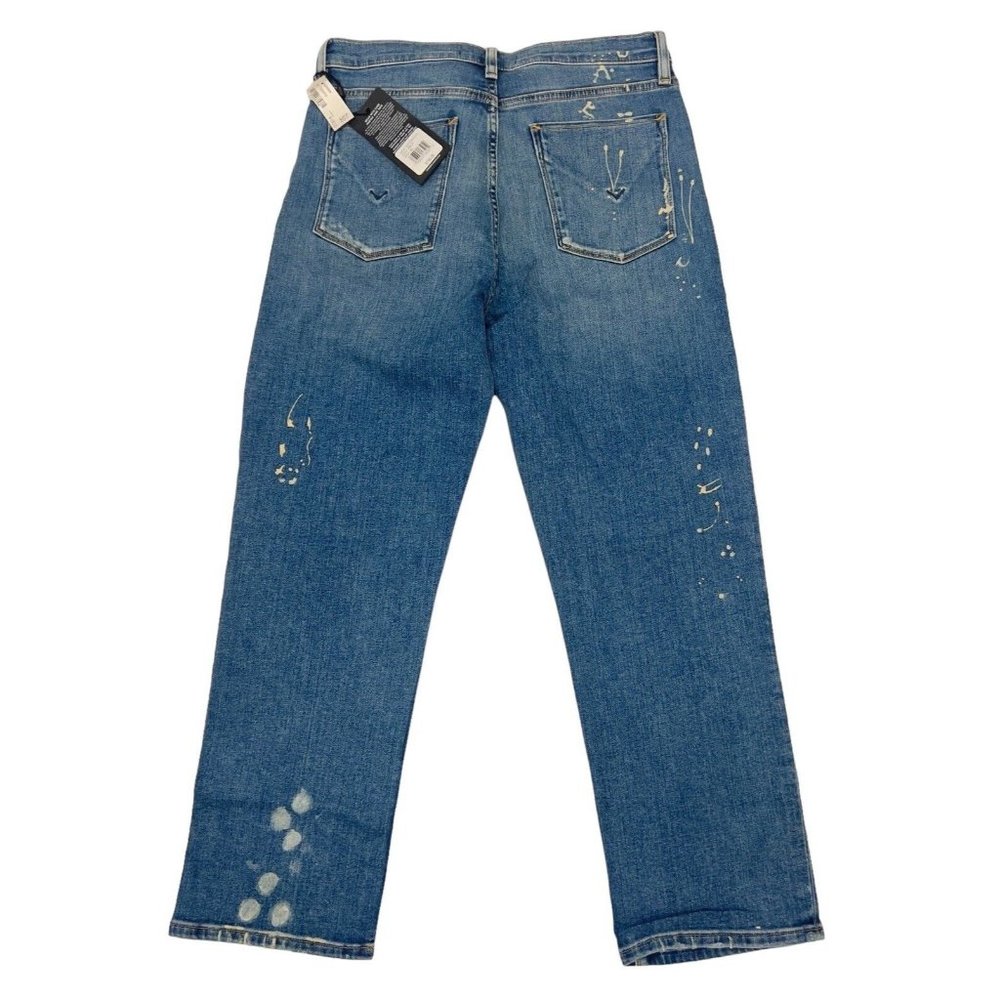 HUDSON Los Angeles Women's Jeans Barbara Straight Sz 30 NWT - Picture 12 of 15